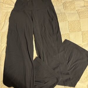 lululemon athletica Black Wide-Leg Pants